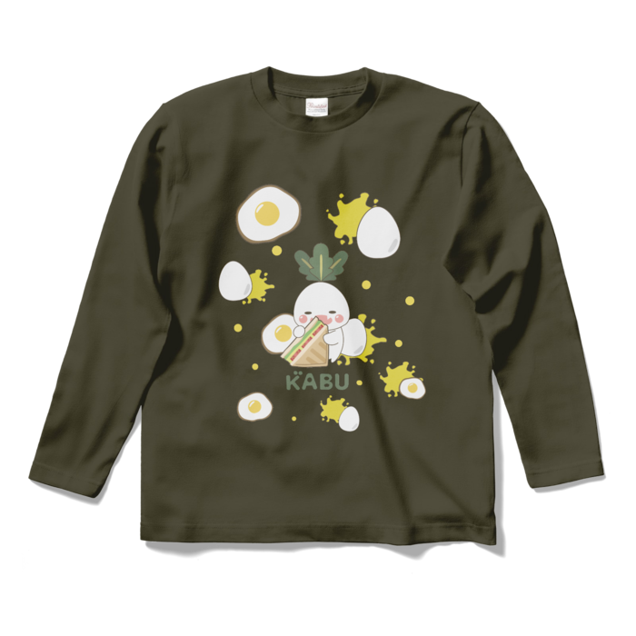ロングスリーブTシャツ - S - アーミーグリーン