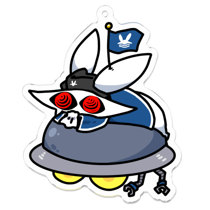 アクリルキーホルダー - 70 x 70 (mm)