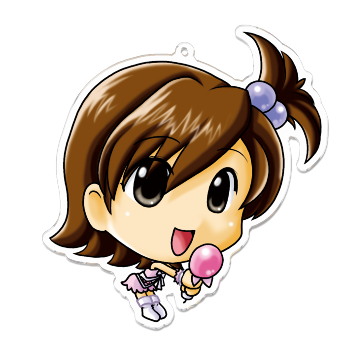 アクリルキーホルダー - 100 x 100 (mm)