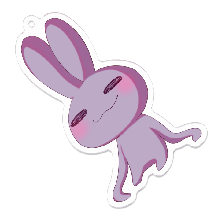 アクリルキーホルダー - 70 x 70 (mm)