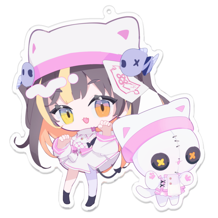 アクリルキーホルダー - 100 x 100 (mm)