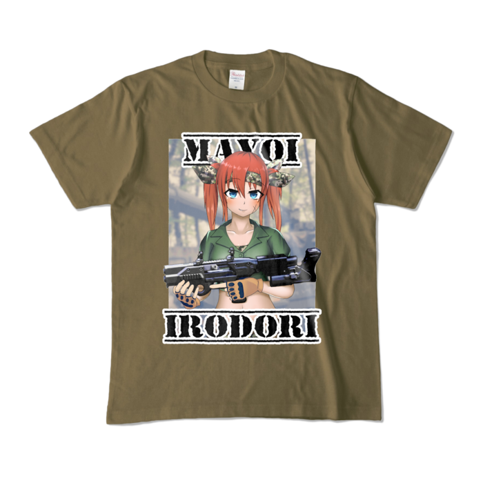 ノーマルTシャツ - M - オリーブ (濃色)