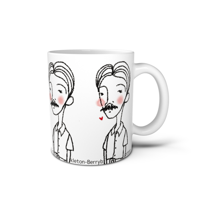 マグカップ - 直径 8 cm / 高さ 9.5 cm