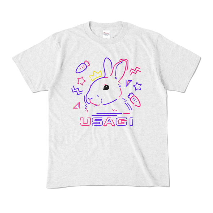 カラーTシャツ - M - アッシュ (淡色)