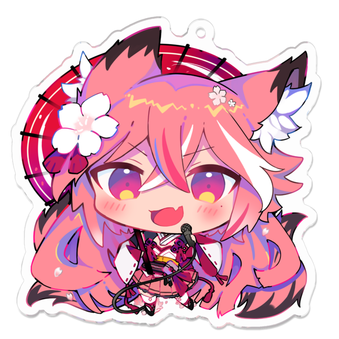 アクリルキーホルダー - 70 x 70 (mm)