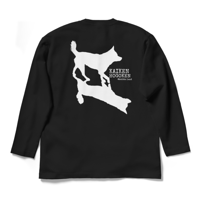 ロングスリーブTシャツ - L - ブラック