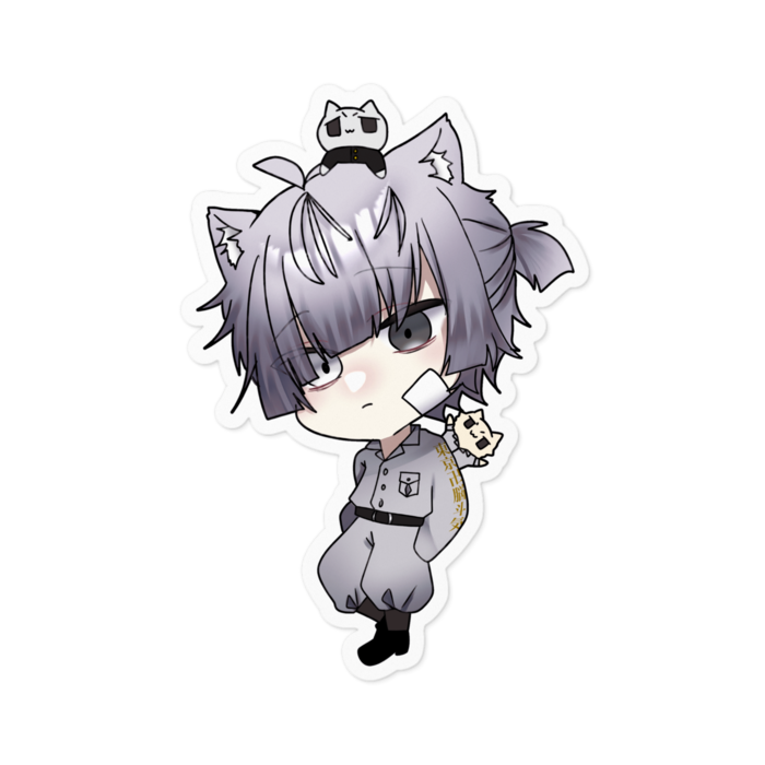 ステッカー - 100 x 100 (mm)