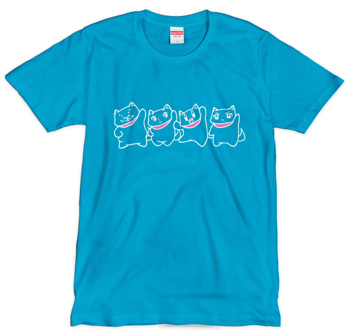 Tシャツ(シルクスクリーン印刷) - L - 2色
