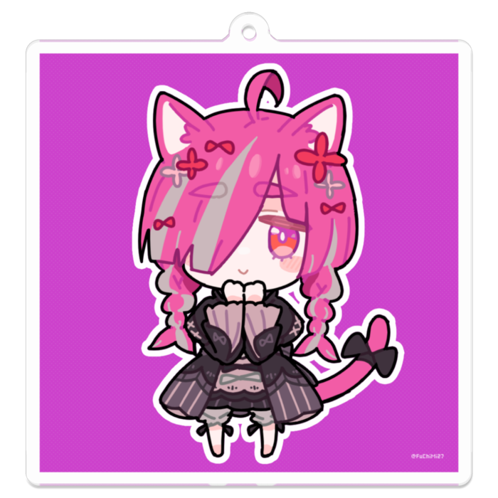 アクリルキーホルダー - 70 x 70 (mm)