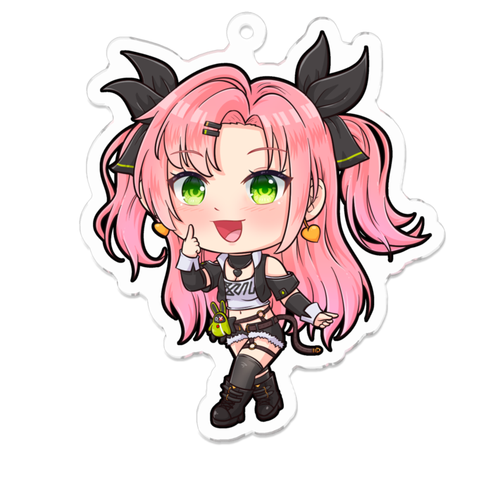 アクリルキーホルダー - 70 x 70 (mm)