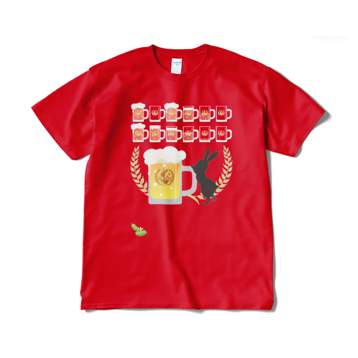 Tシャツ(短納期) - XL - レッド