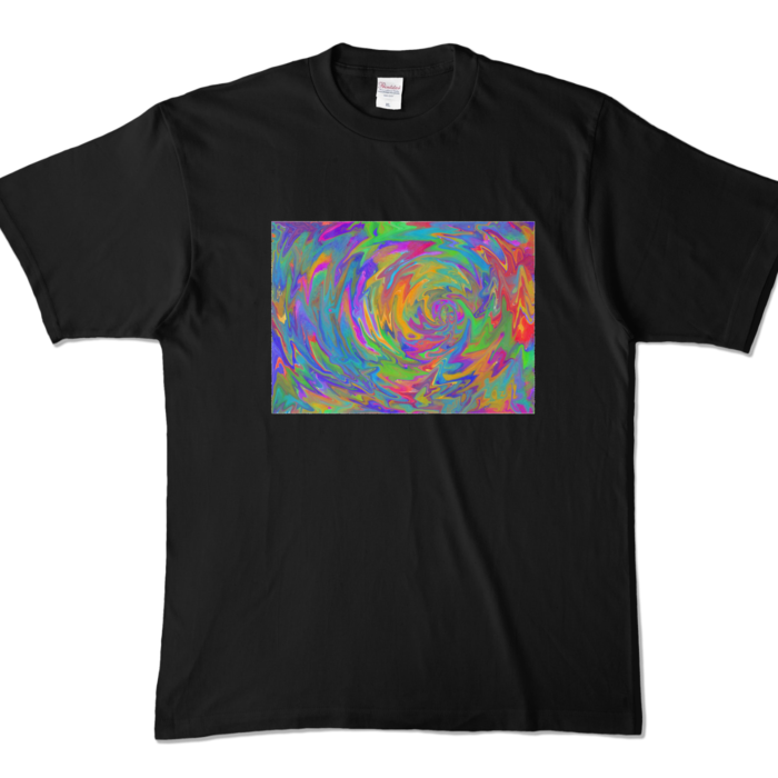 カラーTシャツ - XL - ブラック (濃色)