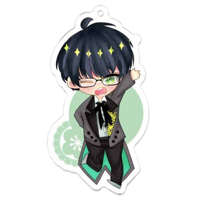 アクリルキーホルダー - 70 x 70 (mm)