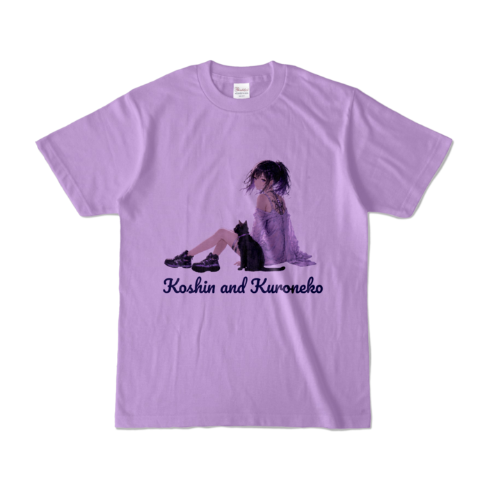 カラーTシャツ - S - ライトパープル (淡色)