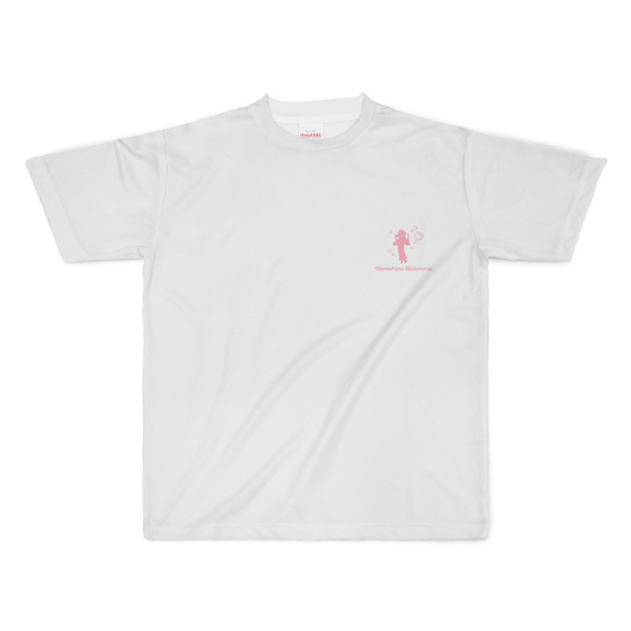 【桃羽ひでまる】フルグラフィックTシャツ - XL - 両面印刷