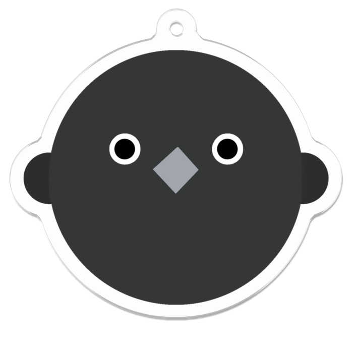 アクリルキーホルダー - 50 x 50 (mm)