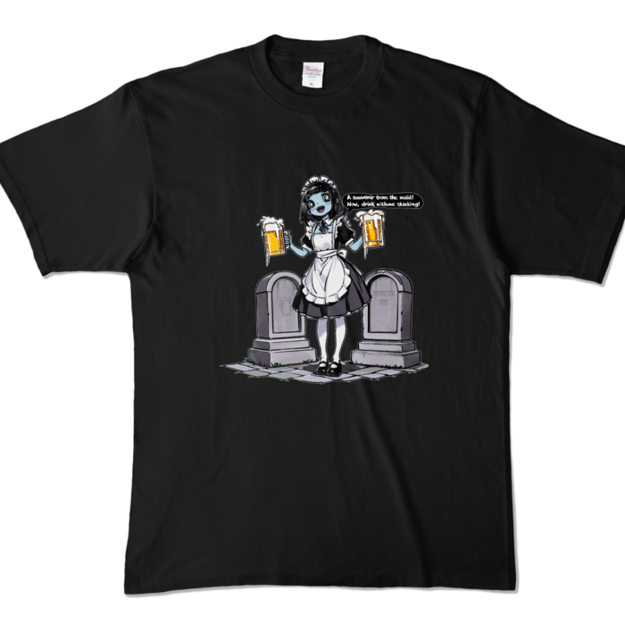 カラーTシャツ - XL - ブラック (濃色)