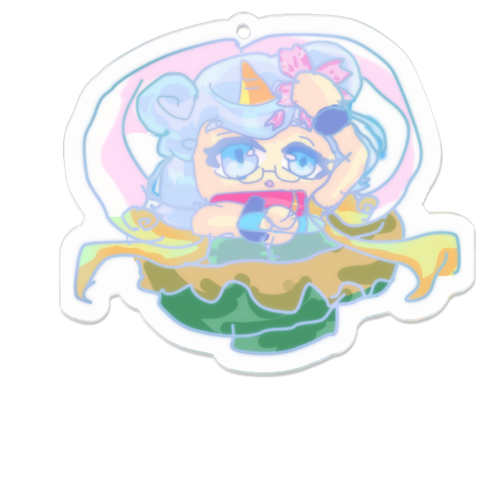 アクリルキーホルダー - 70 x 70 (mm)