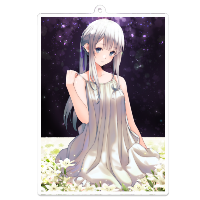 アクリルキーホルダー - 100 x 100 (mm)