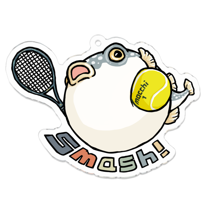 アクリルキーホルダー - 70 x 70 (mm)