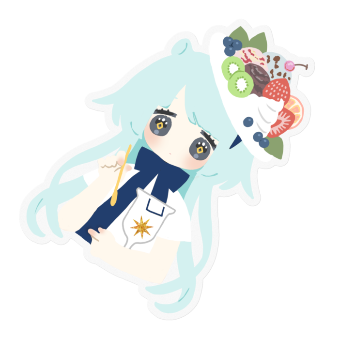 ステッカー - 100 x 100 (mm)