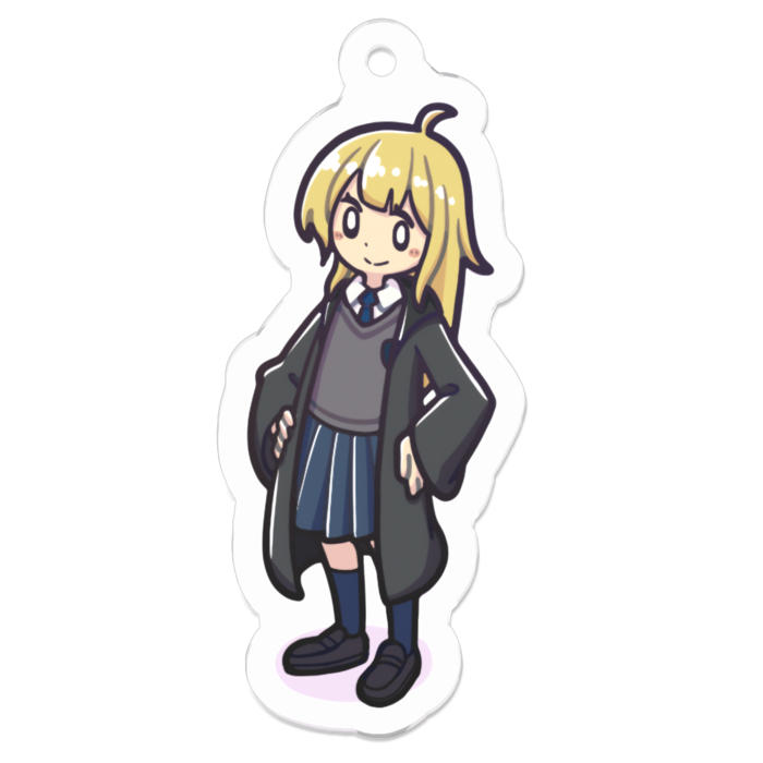 アクリルキーホルダー（コーティング） - 50 x 50 (mm)