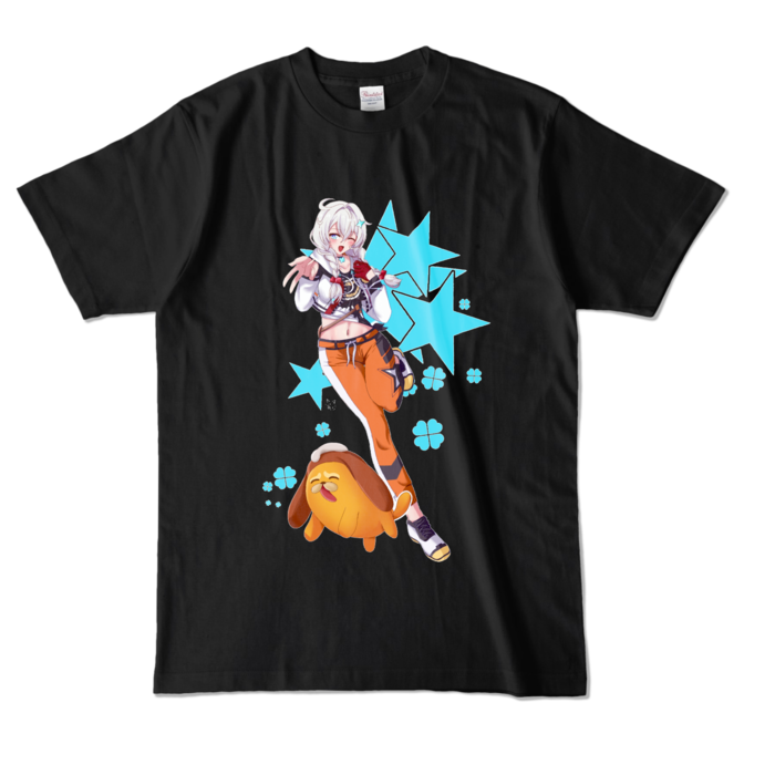 カラーTシャツ - L - ブラック (濃色)