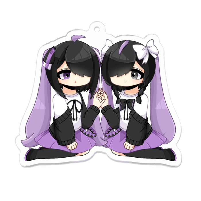 アクリルキーホルダー - 70 x 70 (mm)