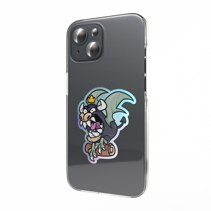 オーロラスマホステッカー - 縦