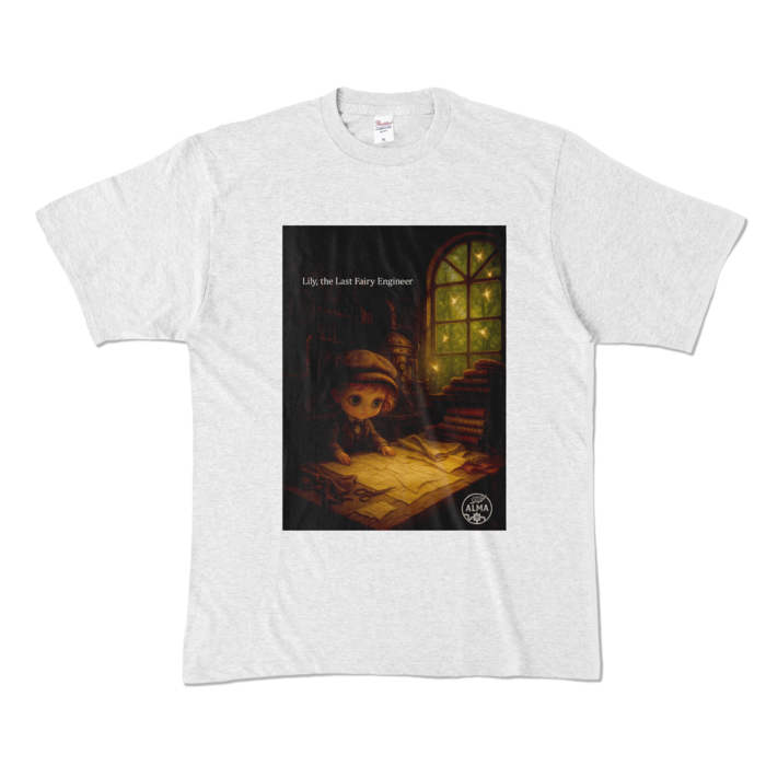 カラーTシャツ - XL - アッシュ (淡色)