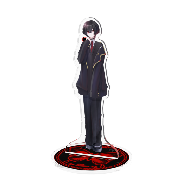 宇都宮冬馬アクリルフィギュア - 100x100mm