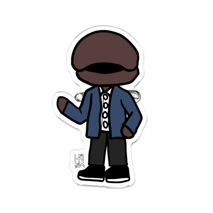 アクリルバッジ - 70 x 70 (mm)