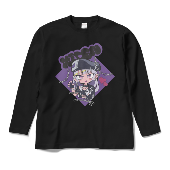 ロングスリーブTシャツ - M - ブラック