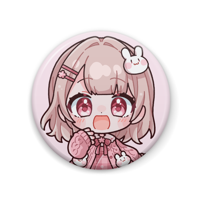 ななぽこ缶バッジ(SDキャラ:通常)57mm