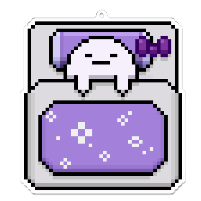アクリルキーホルダー - 100 x 100 (mm)