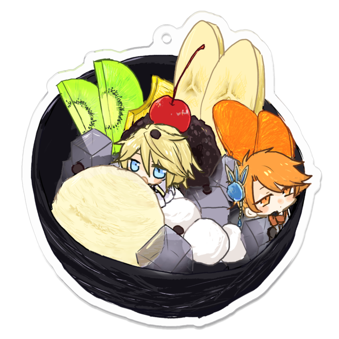 アクリルキーホルダー - 70 x 70 (mm)