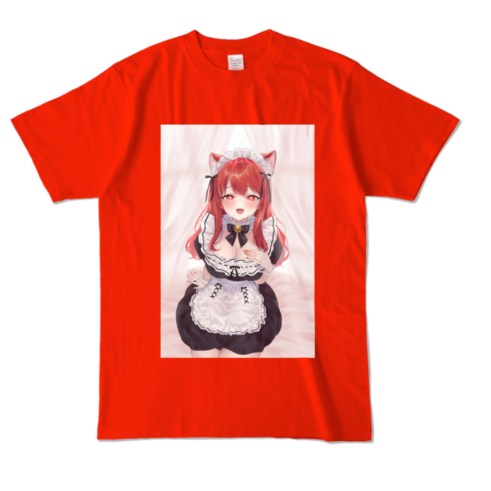カラーTシャツ - L - レッド (濃色)