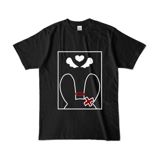 カラーTシャツ - L - ブラック (濃色)