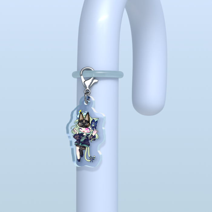 めじるしチャーム - W30 × H30mm （クリア）