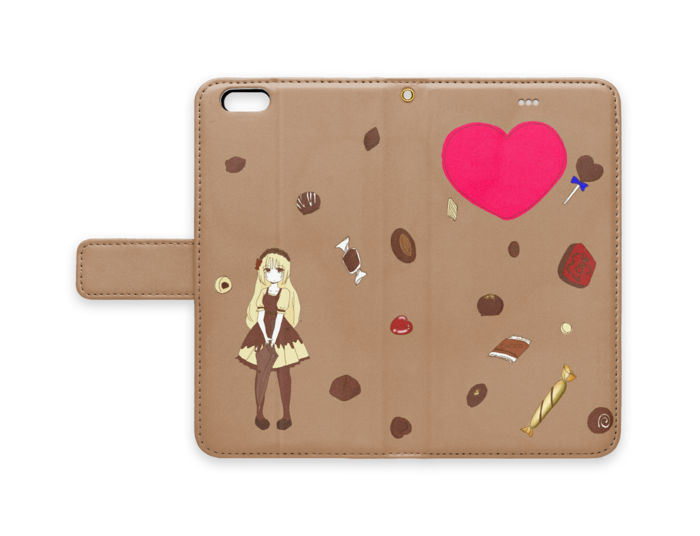 手帳型iPhoneケース - iPhone 6 Plus / 6s Plus - ストラップ穴 あり