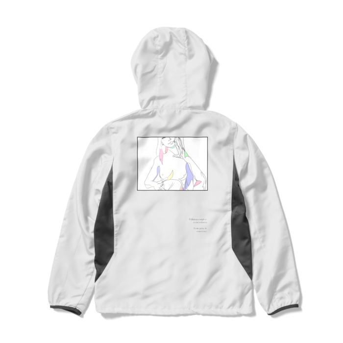 ウインドブレーカー - S - 背面