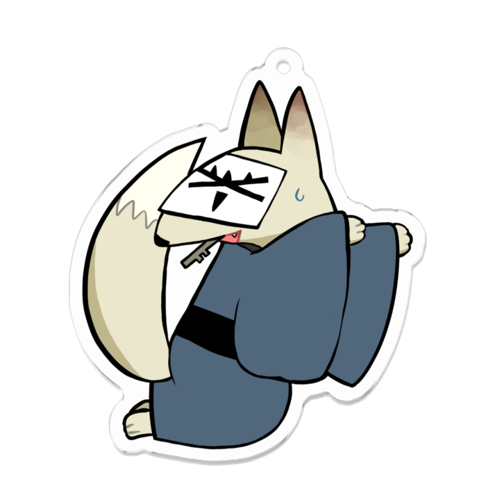 アクリルキーホルダー - 70 x 70 (mm)