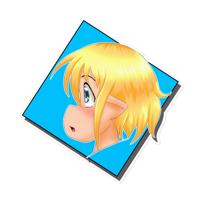 ステッカー - 160 x 160 (mm)