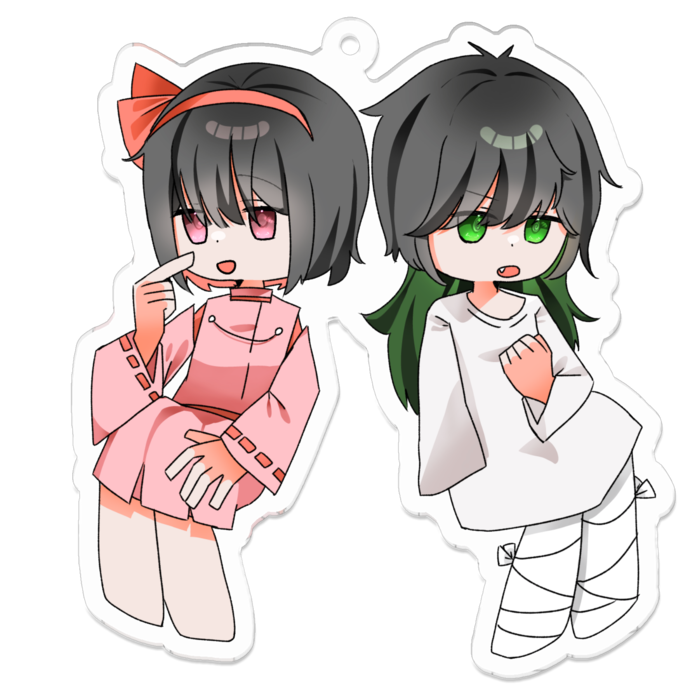 アクリルキーホルダー - 70 x 70 (mm)