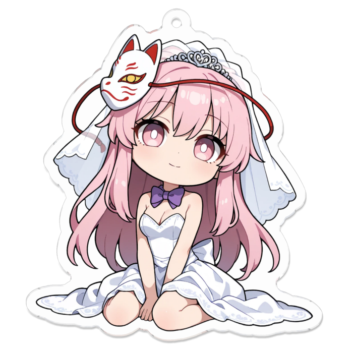 アクリルキーホルダー - 70 x 70 (mm)(キャラのみ)