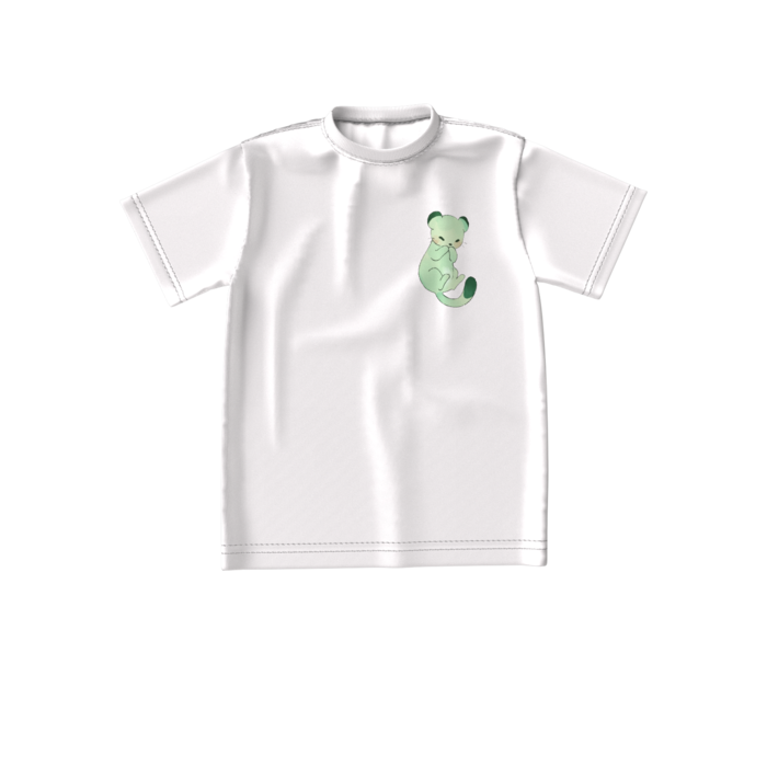 ビッグシルエットTシャツ - S - 両面(白)