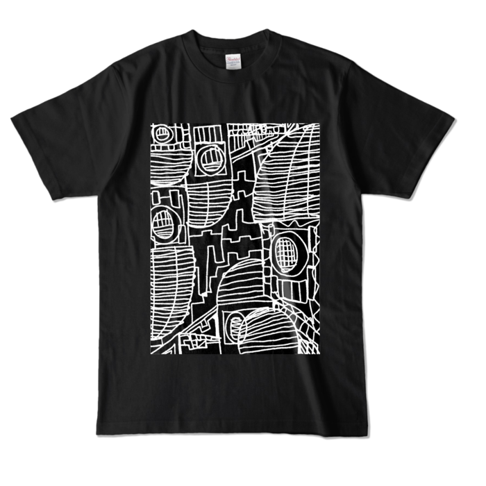 カラーTシャツ - L - ブラック (濃色)
