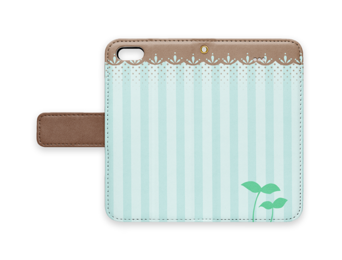 手帳型iPhoneケース - iPhone 5 / SE - ストラップ穴 あり
