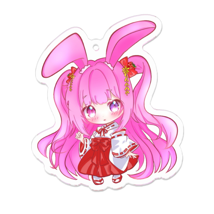 アクリルキーホルダー - 70 x 70 (mm)