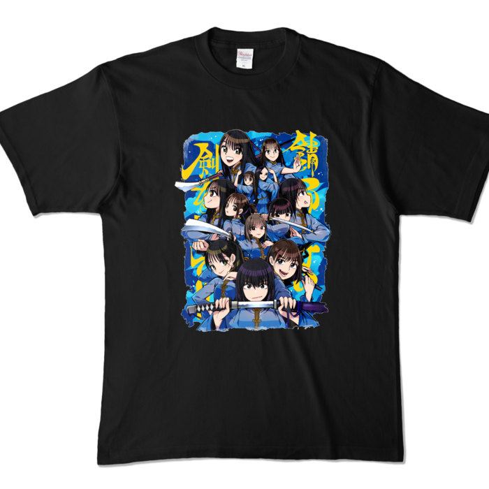 カラーTシャツ - XL - ブラック (濃色)